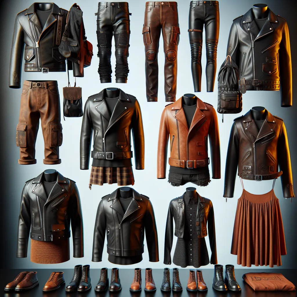 Abbigliamento pelle