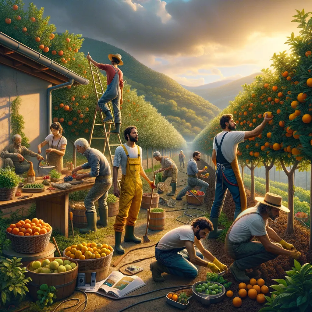 Lavori agricoli e forestali
